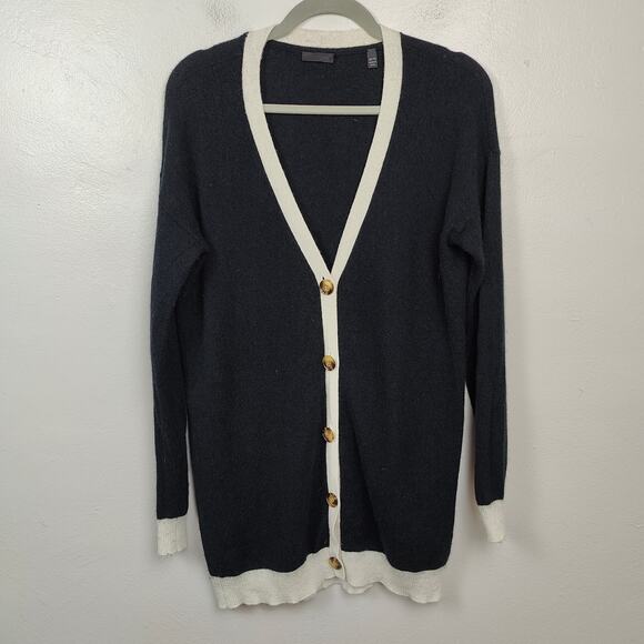 ATM Anthony Thomas Melillo Oversized Wool‎ & Cashmere Cardigan Sweater Womens XS - Picture 1 of 7